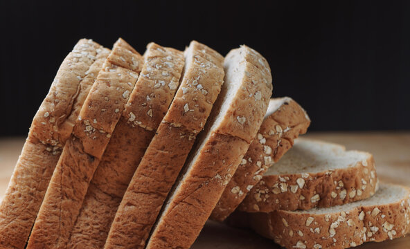 Sliced whole wheat bread