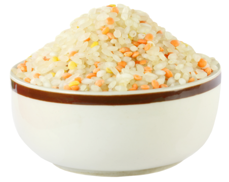 Rice with lentils