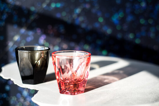 Glassware in Sunlight