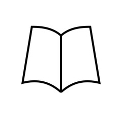 Book Icon Outline