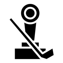 hockey stick glyph 