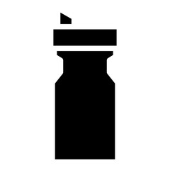 drink bottle glyph 