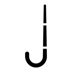 hockey stick glyph 