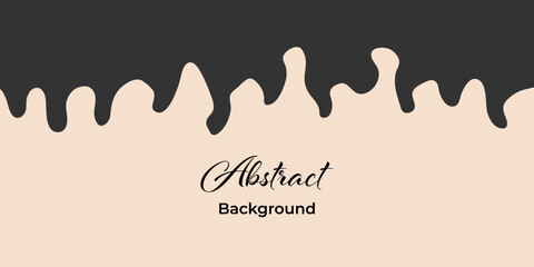 Abstract background in cream and dark gray colors with streaks, mixing colors for the design of any page. Vector art wallpaper
