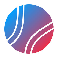 Vector Design Tennis Ball Icon Style