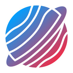 Vector Design Uranus Icon Style
