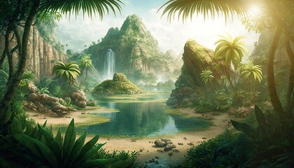 GAME BACKGROUND: 10,000 BC mountains had snow-capped peaks and forests home to animals. Human communities harvested timber hunted game, and practiced spiritual traditions. - 578968585