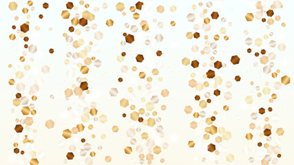 Glamour Background with Confetti of Glitter Particles. Sparkle Lights Texture. Birthday pattern. Light Spots. Star Dust. Explosion of Confetti. Design for Cover.