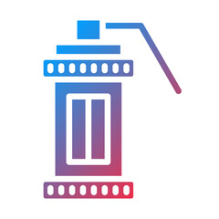 Vector Design Smoke Grenade Icon Style