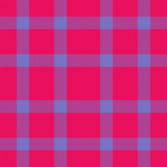 Textile check seamless. Background tartan pattern. Texture vector plaid fabric.