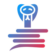 Vector Design Snake Icon Style