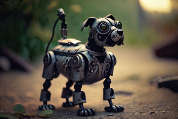 Robot dog, generative ai