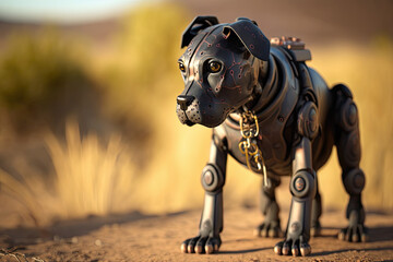 Robot dog, generative ai
