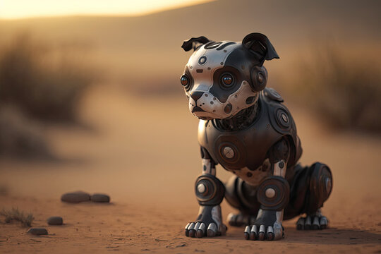 Robot dog, generative ai