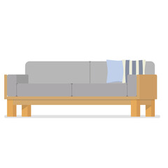 Modern sofa flat style