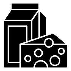 milk and cheese icon