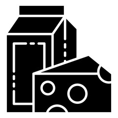 milk and cheese icon