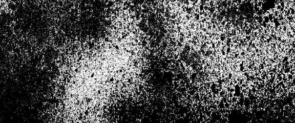 Fototapeta premium Distressed white grainy texture. Dust overlay textured. Grain noise particles. snow effects pack, rusted black background, vector illustration, matte black metal pattern, surface of dark black metal. 