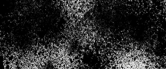 Obraz premium Distressed white grainy texture. Dust overlay textured. Grain noise particles. snow effects pack, rusted black background, vector illustration, matte black metal pattern, surface of dark black metal. 