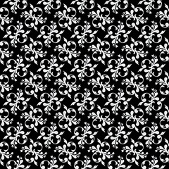black and white seamless pattern