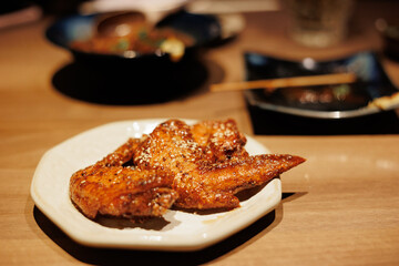 tebasaki, Japanese traditional food in Nagoya.