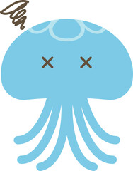 ゆるかわなクラゲ　失敗