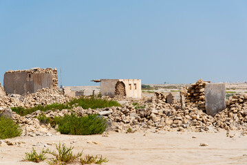 Al Jumail Abandoned Pearling and Fishing Village - Qatar