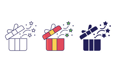 Gift Box vector icon