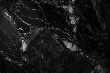 Black Marble Luxury background texture design for wedding invitation card, cover, packaging, advertasing, fashion, site. Generative ai.