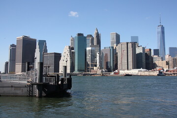 Fototapeta premium Skyline de Manhattan. USA