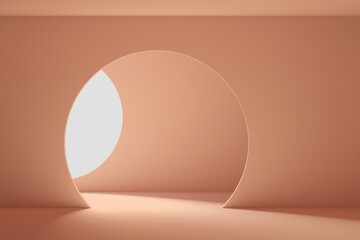 Empty floor and room. Modern background