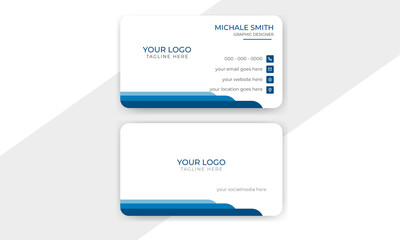 Visiting card, Professional business card, Creative modern name