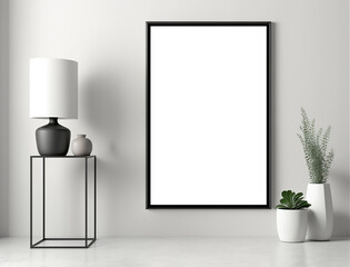 Mockup Frame in Modern Room