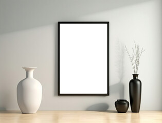 Mockup Picture Frame in a Modern Room
