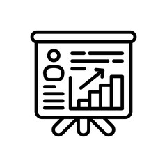 Employee Performance icon in vector. Logotype