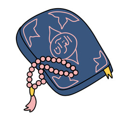 Islamic Doodle With Line art