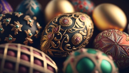 happy easter, decoration, rabbit, eggs, food, decorations, holiday, christmas, design, object, religion, Jesus, cross