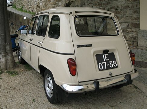 Classic Renault 4 Vintage Car