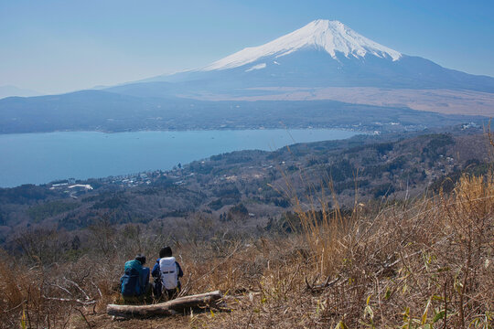 大平山からの富士山