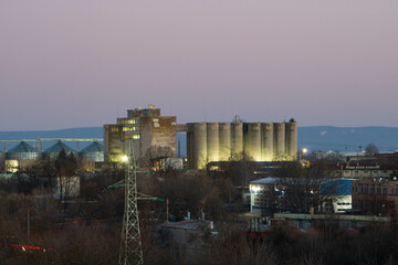 view of the city