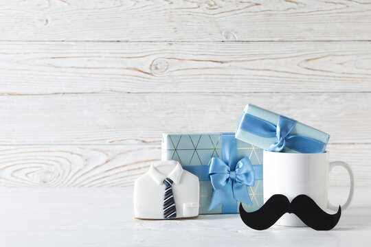 Happy Father's day, composition for Father's day, space for text