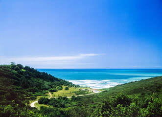 Fototapeta premium Accès vers la plage de Bidart