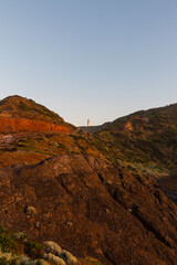 Morning of Cape Schanck and the lighthouse, Victoria, Australia.