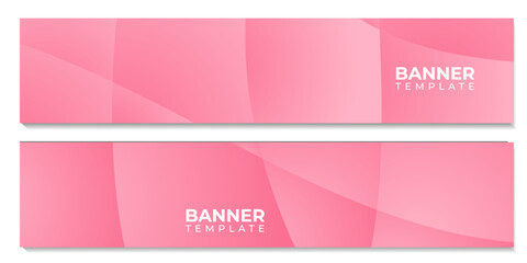 Obraz na płótnie Canvas set of banner template with wave colorful