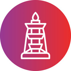 Vector Design Derrick Icon Style