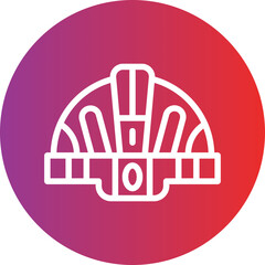 Vector Design Helmet Icon Style