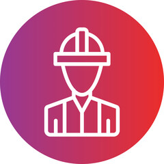 Vector Design Engineer Icon Style