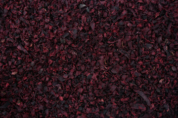 Dried Beetroot Chips Background. Stock Photo. Dehydrated Beetroots - Dehydrated Red Beet Root Flakes. China High Nutritional Dehydrated Beetroot coarse cuts.
