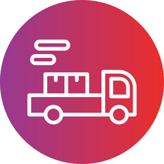 Vector Design Freight Icon Style