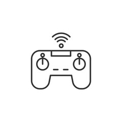Console icon. Controller symbol modern, simple, vector, icon for website design, mobile app, ui. Vector Illustration